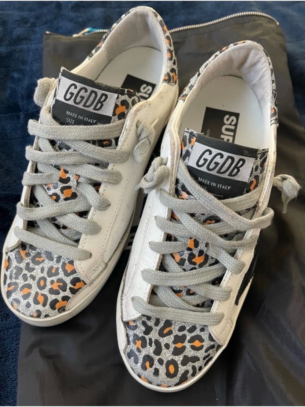 WORN ONCE WITH SOCKS SIZE 35 Golden Goose